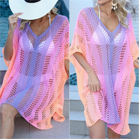 Radiant Glow Contrast Cover-Up - Pink/Purple - Picture 3 of 8